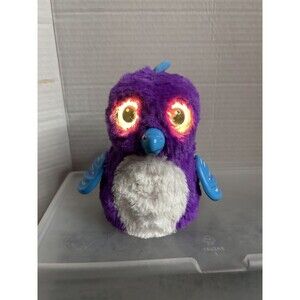 Hatchimals Draggle Purple Dragon Interactive Plush Toy Spin Master